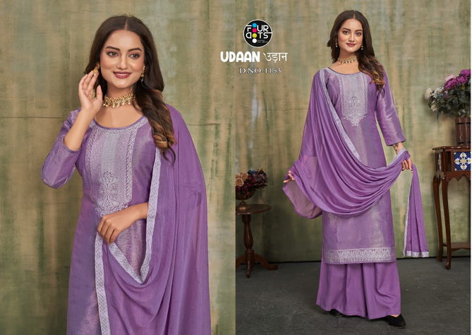 Udaan Four Dots Shimmer Designer Salwar Kameez Wholesale Market In Surat
